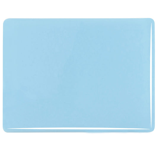 Bullseye COE90 Fusing Glass 000104 Glacier Blue Handy Sheet
