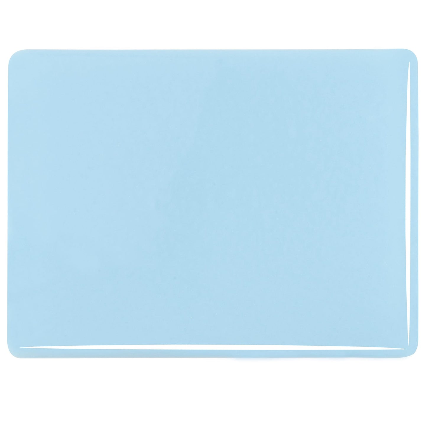 Bullseye COE90 Fusing Glass 000104 Glacier Blue Handy Sheet