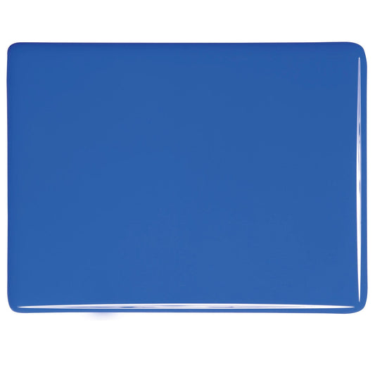 Bullseye COE90 Fusing Glass 000114 Cobalt Blue Half Sheet