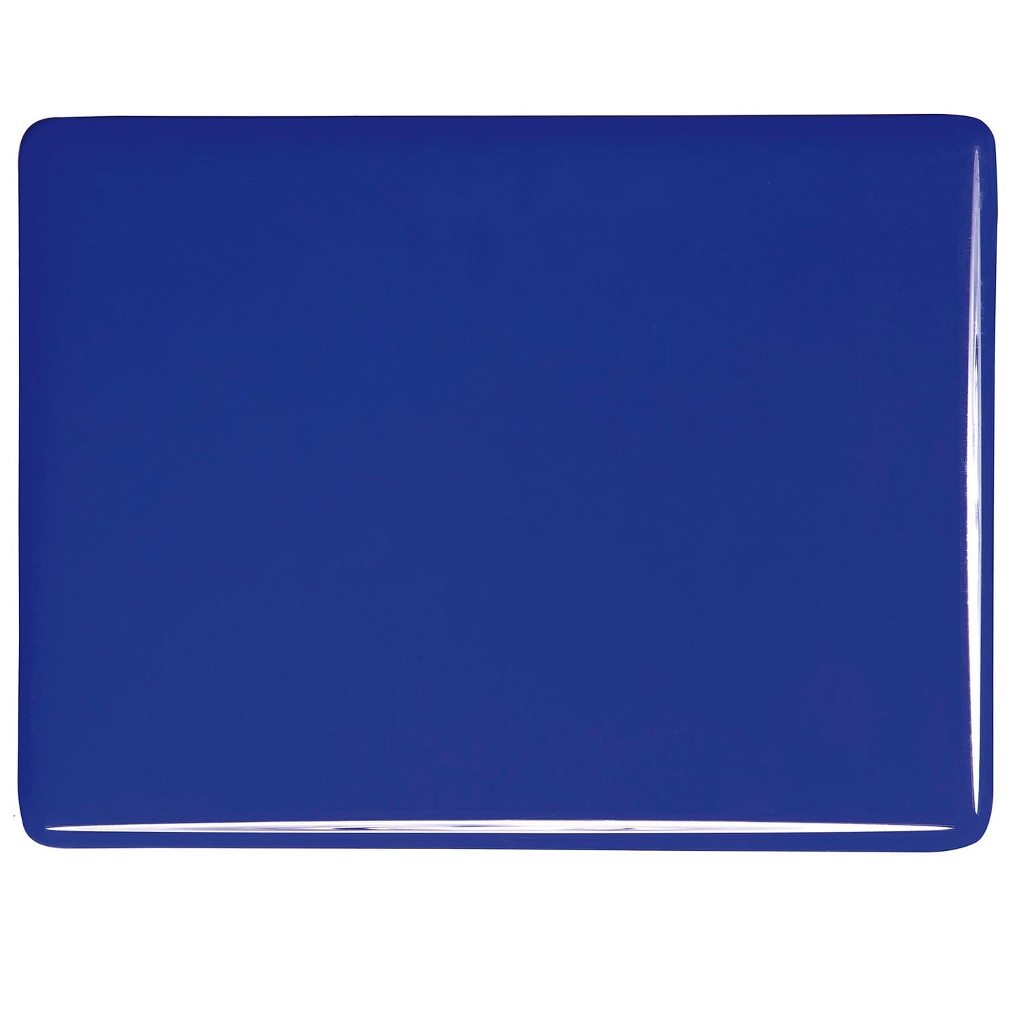 Bullseye COE90 Fusing Glass 000147 Deep Cobalt Blue Full Sheet