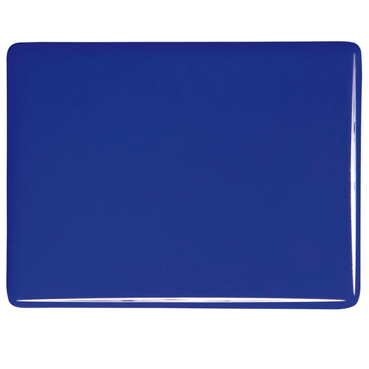 Bullseye COE90 Fusing Glass 000147 Deep Cobalt Blue Full Sheet