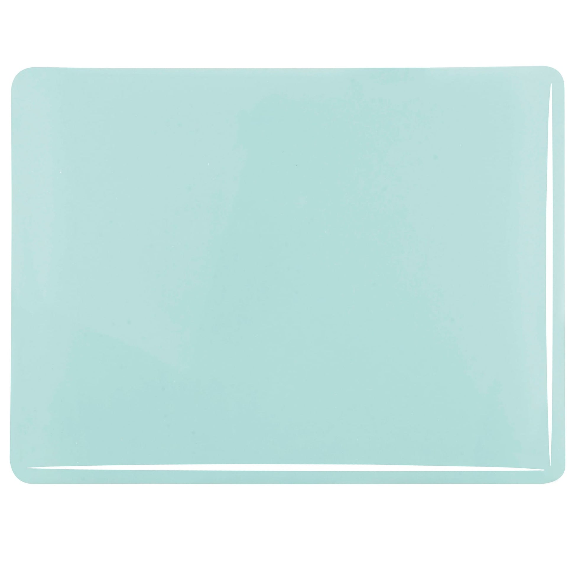 Bullseye COE90 Fusing Glass 000161 Robin's Egg Blue Handy Sheet