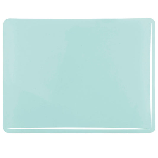 Bullseye COE90 Fusing Glass 000161 Robin's Egg Blue Handy Sheet