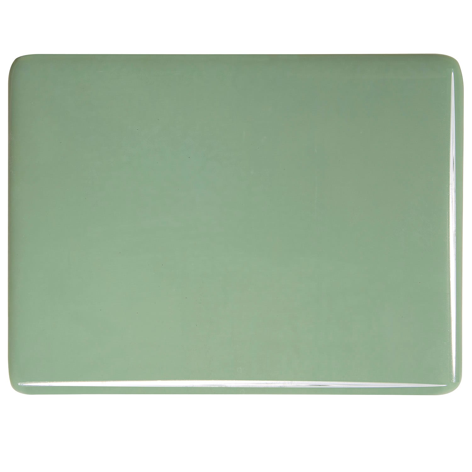 Bullseye COE90 Fusing Glass 000207 Celadon Handy Sheet