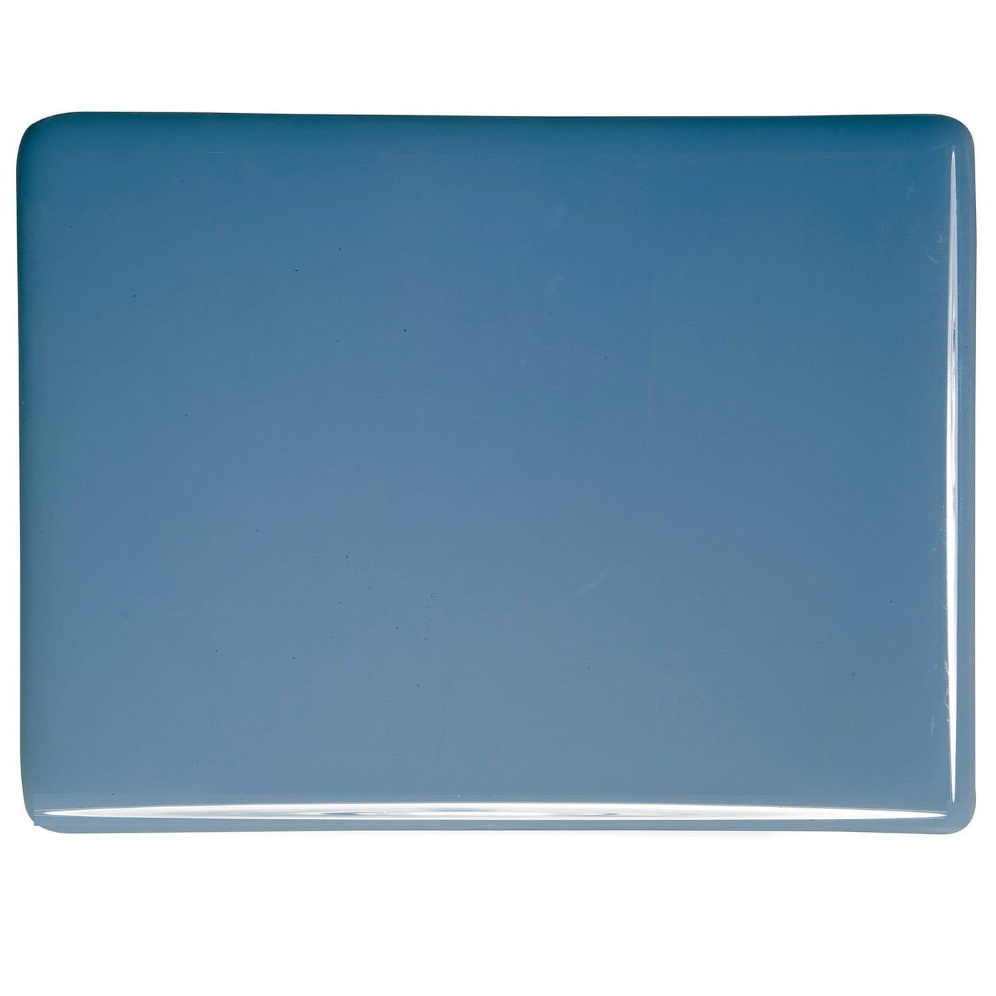 Bullseye COE90 Fusing Glass 000208 Dusty Blue Handy Sheet