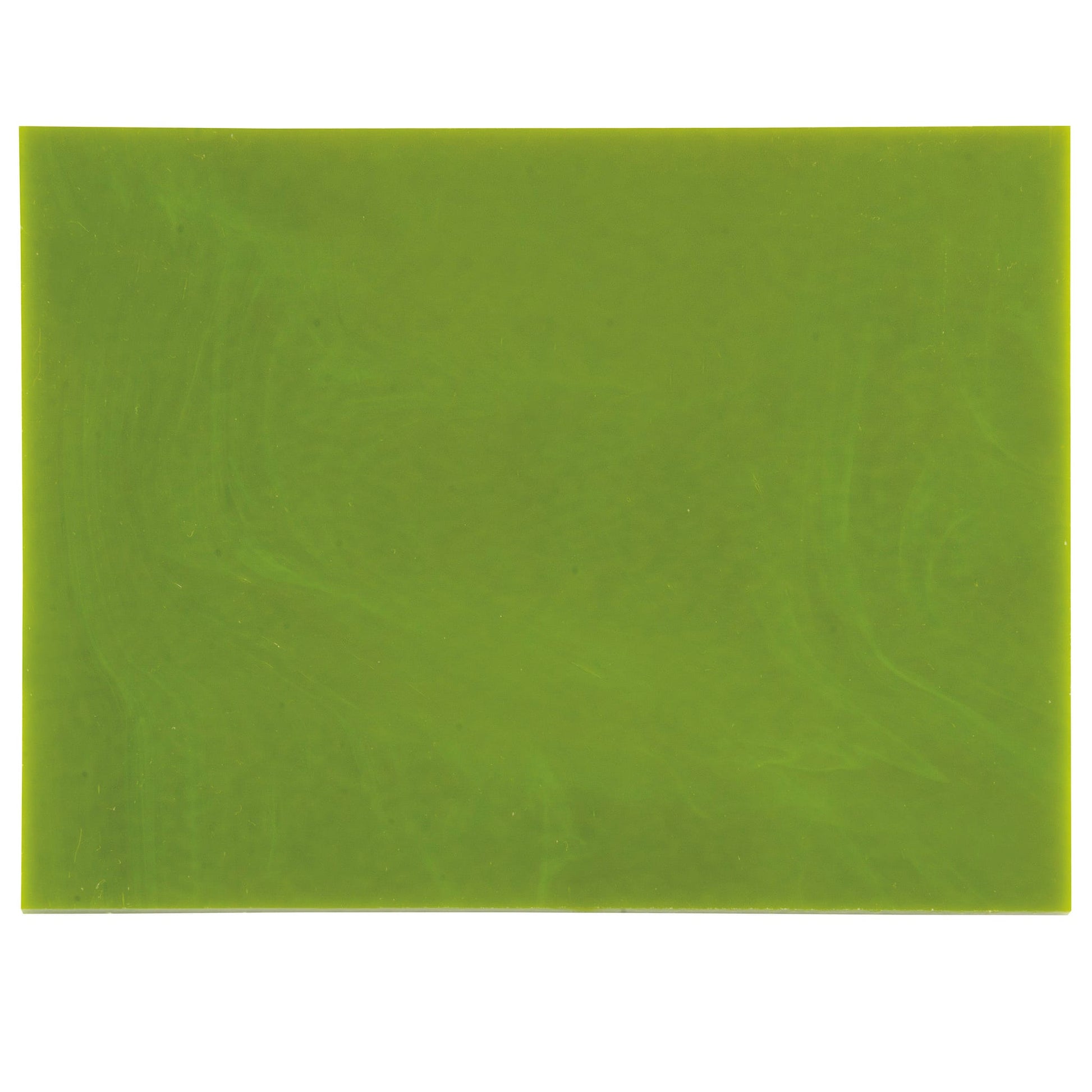 Bullseye COE90 Fusing Glass 000222 Avocado Green Handy Sheet