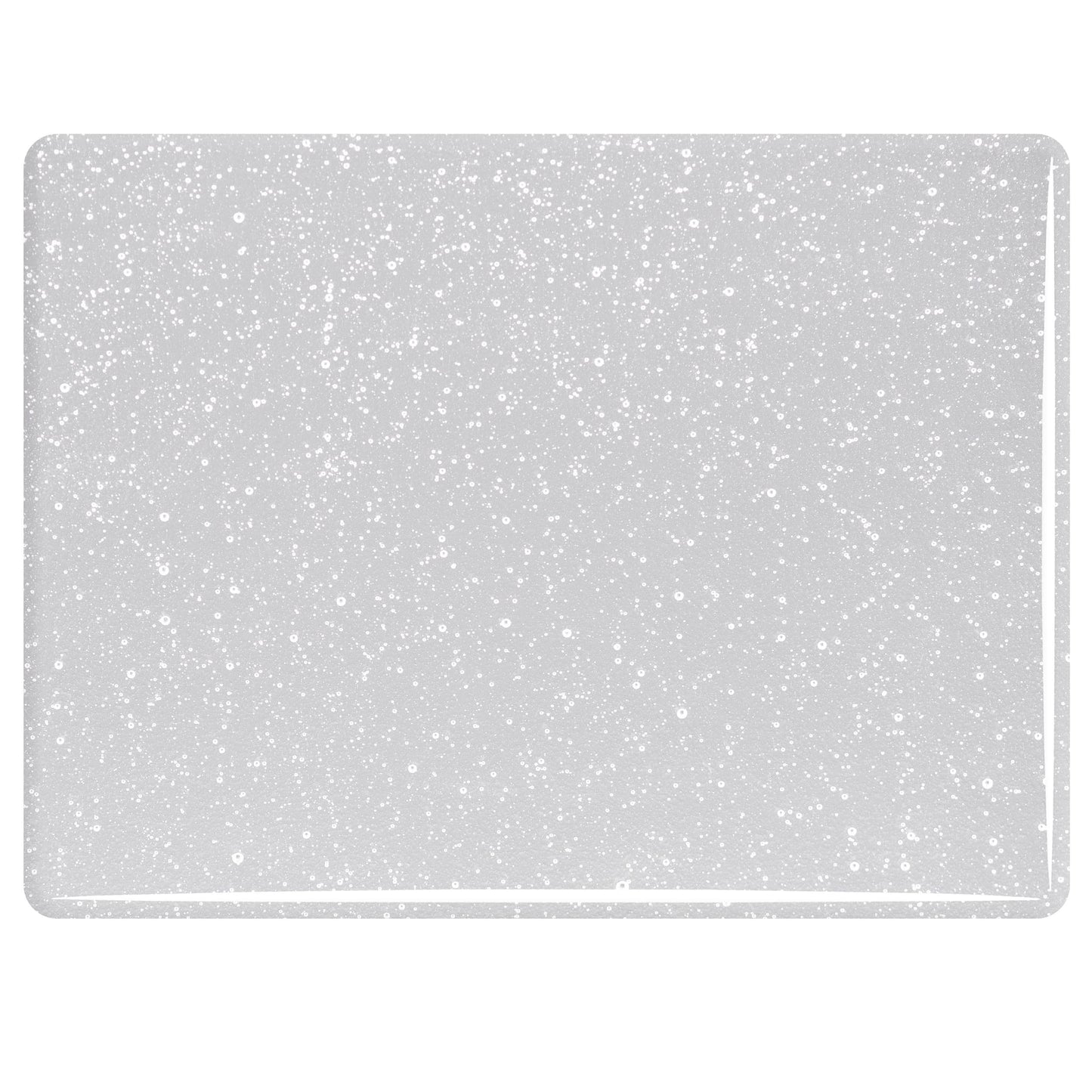 Bullseye COE90 Fusing Glass 001101 Clear, Seedy Half Sheet