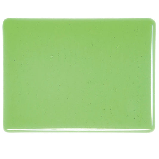 Bullseye COE90 Fusing Glass 001107 Light Green Handy Sheet