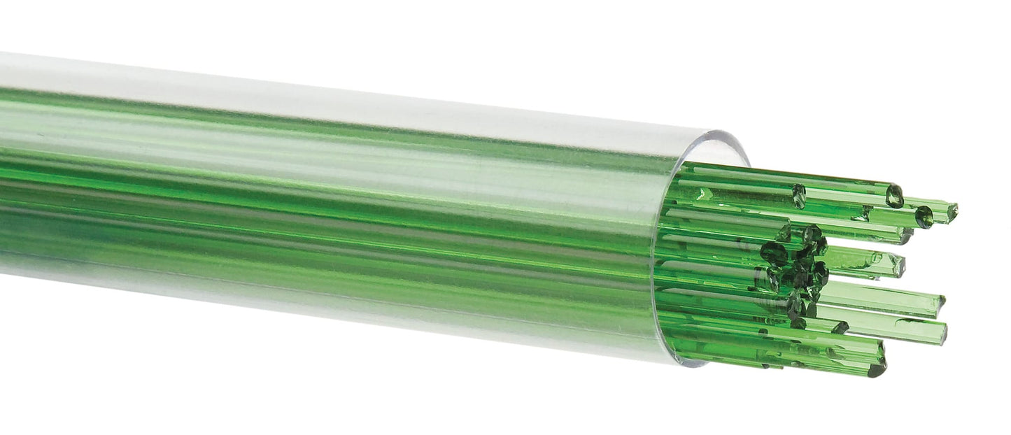 Bullseye COE90 Fusing Glass 001107 Light Green Stringer