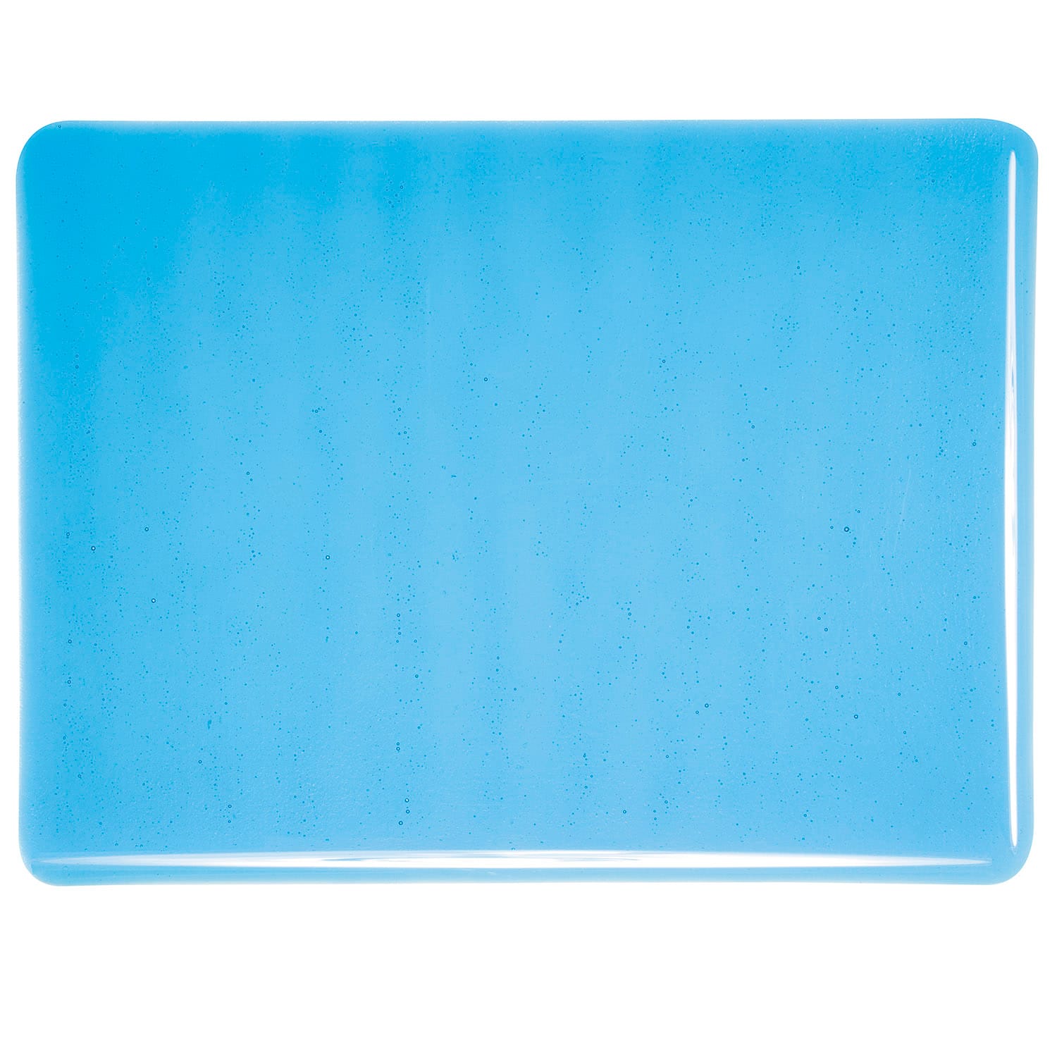 Bullseye COE90 Fusing Glass 001116 Turquoise Blue Handy Sheet