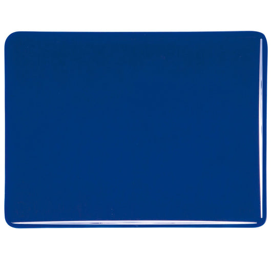 Bullseye COE90 Fusing Glass 001118 Midnight Blue Half Sheet