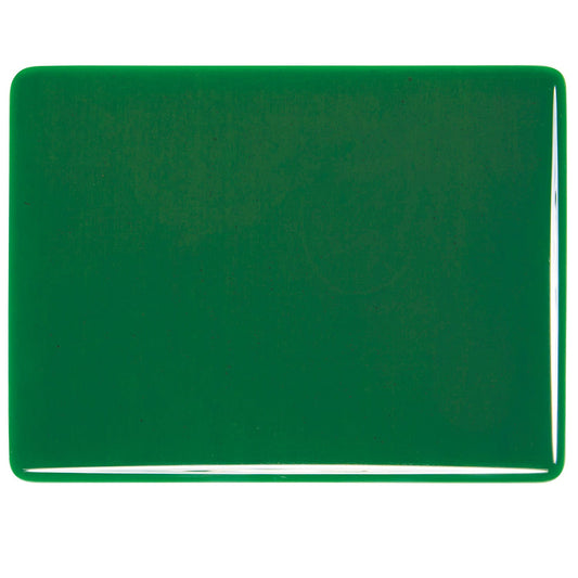 Bullseye COE90 Fusing Glass 001145 Kelly Green Half Sheet