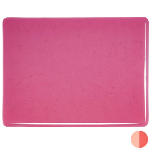 Bullseye COE90 Fusing Glass 001215 Light Pink Half Sheet