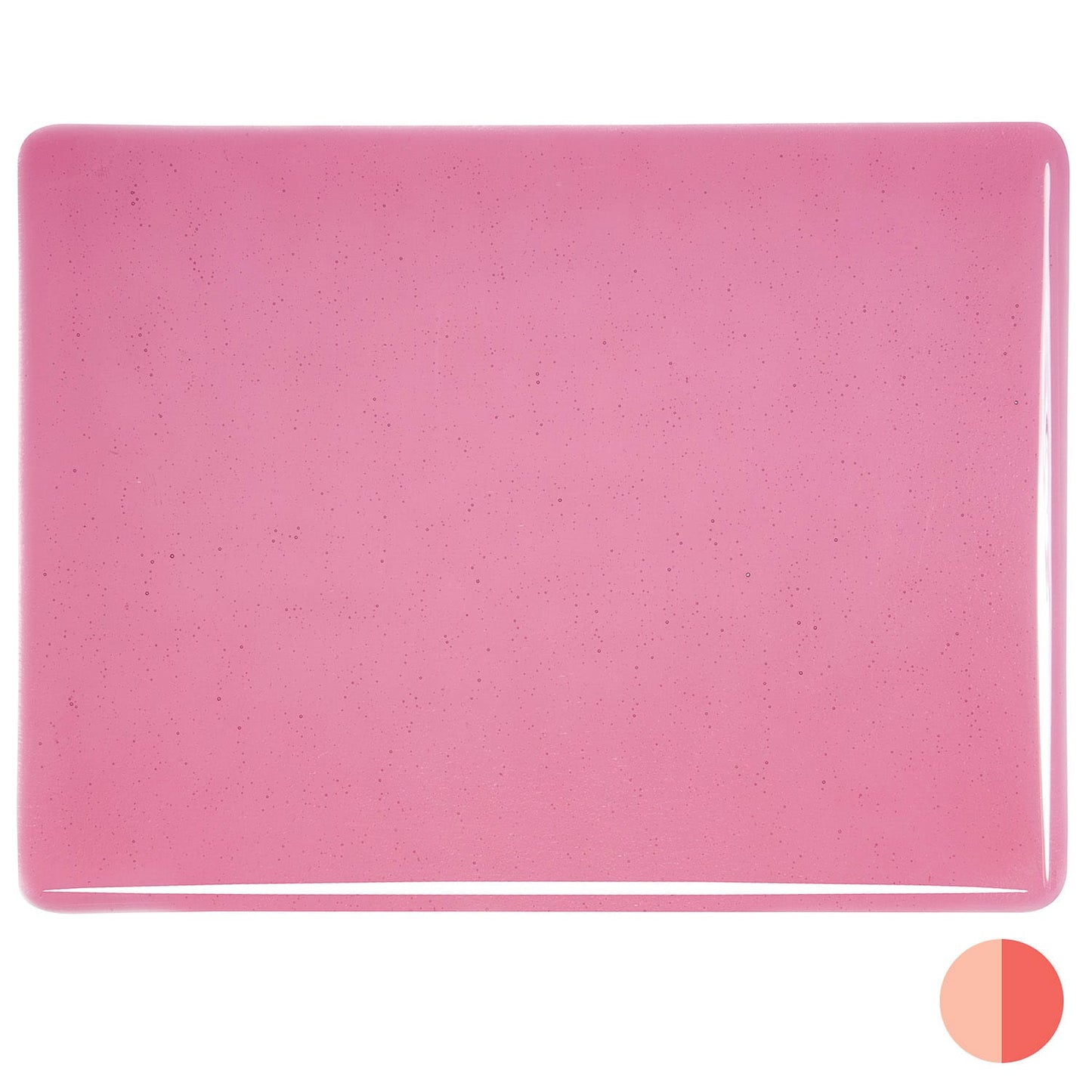 Bullseye COE90 Fusing Glass 001215 Light Pink Half Sheet