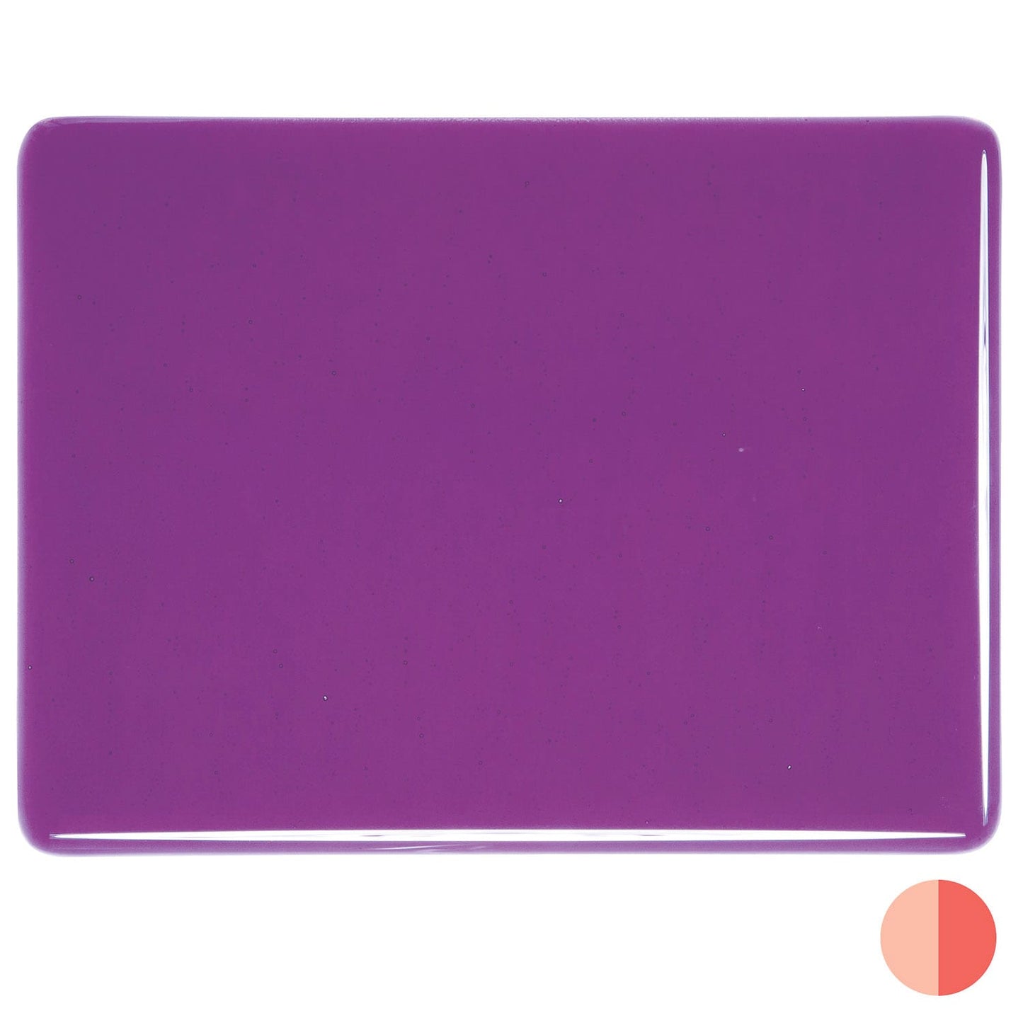 Bullseye COE90 Fusing Glass 001234 Violet Half Sheet