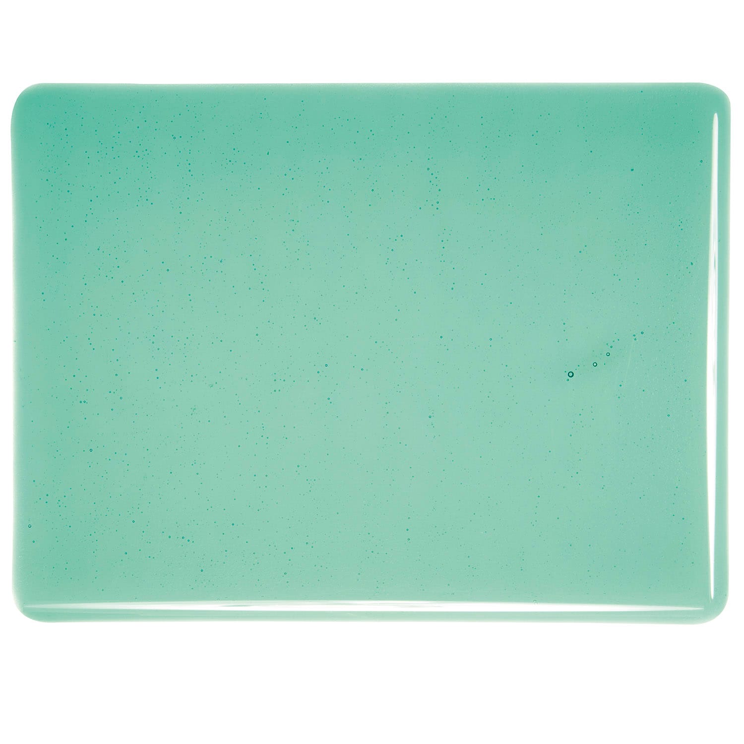 Bullseye COE90 Fusing Glass 001417 Emerald Green Handy Sheet