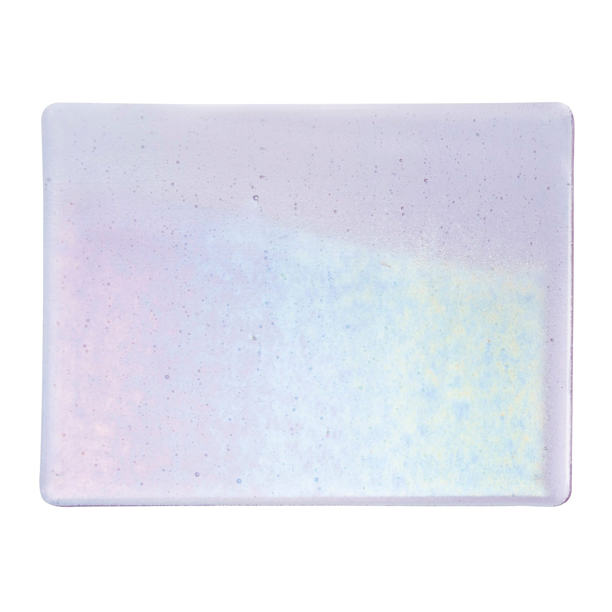 Bullseye COE90 Fusing Glass 001442 Neo-Lavender Shift, Iridescent, Rainbow Handy Sheet