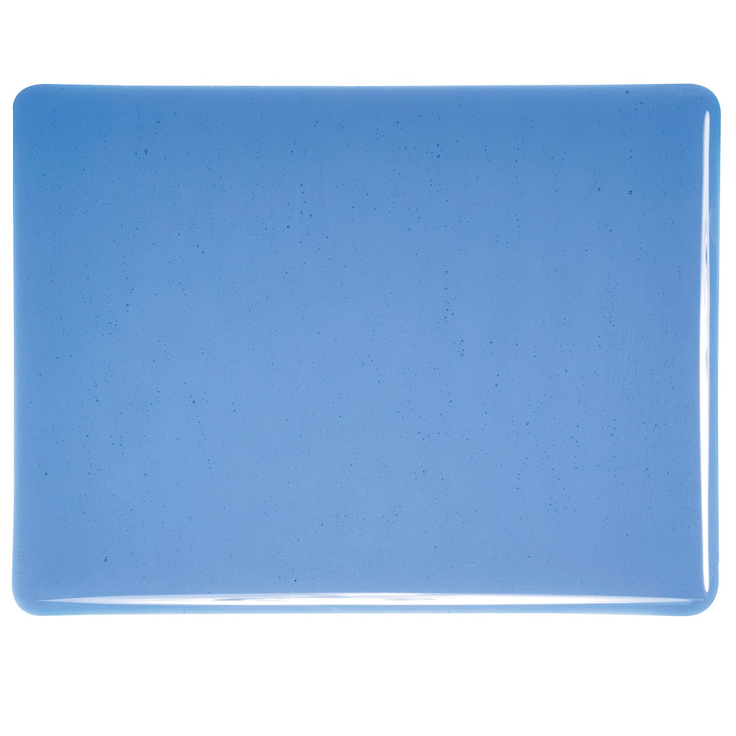 Bullseye COE90 Fusing Glass 001464 True Blue Half Sheet