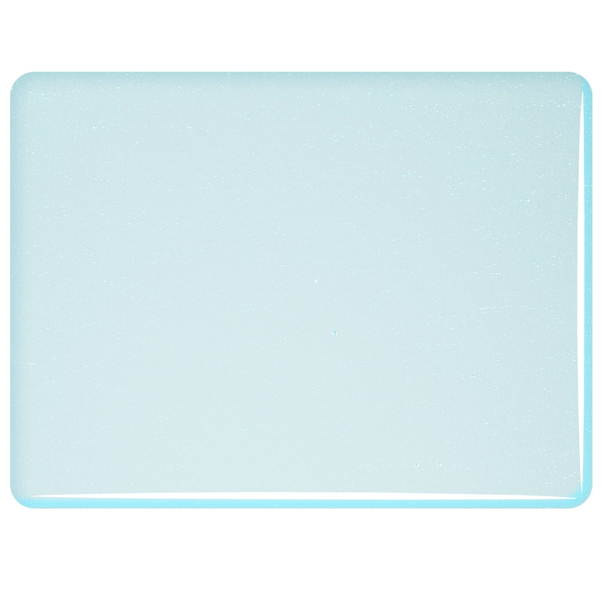 Bullseye COE90 Fusing Glass 001808 Aqua Blue Tint Full Sheet