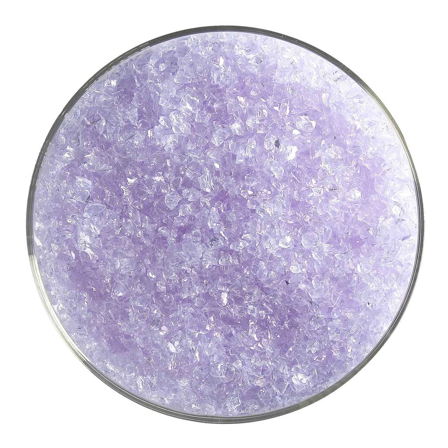 Bullseye COE90 Fusing Glass 001842 Light Neo-Lavender Shift Frit