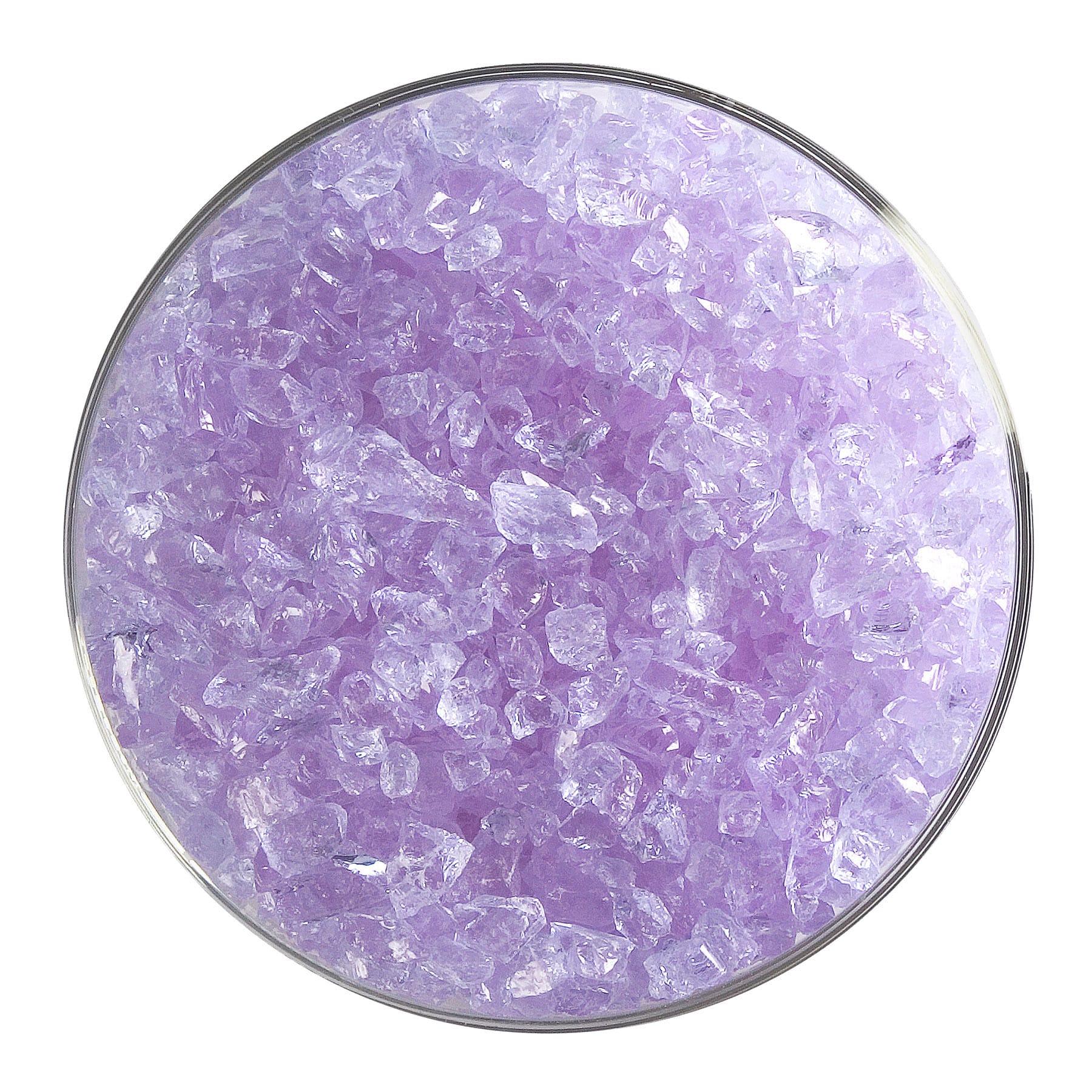 Bullseye COE90 Fusing Glass 001842 Light Neo-Lavender Shift Frit