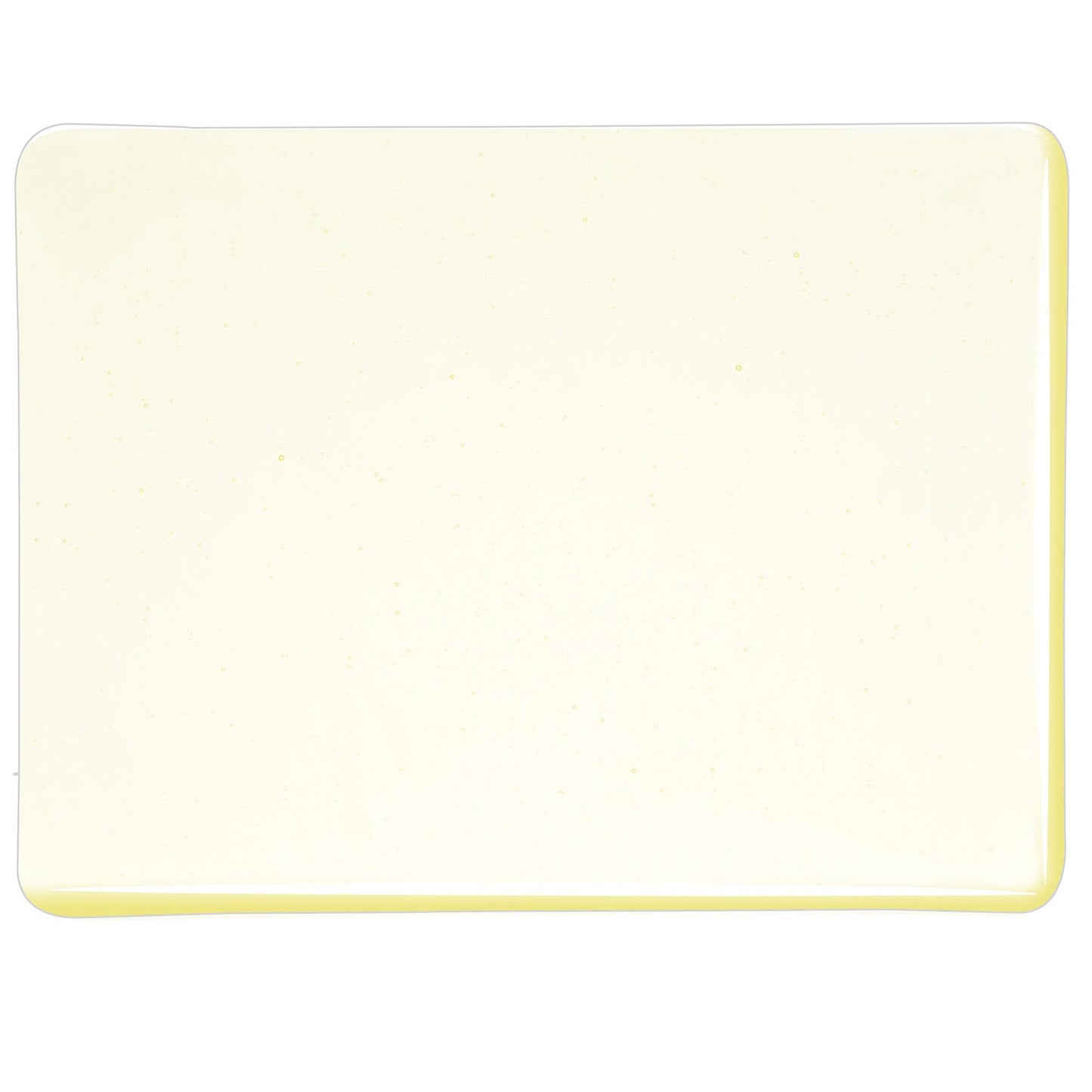 Bullseye COE90 Fusing Glass 001920 Lemon Yellow Tint Handy Sheet