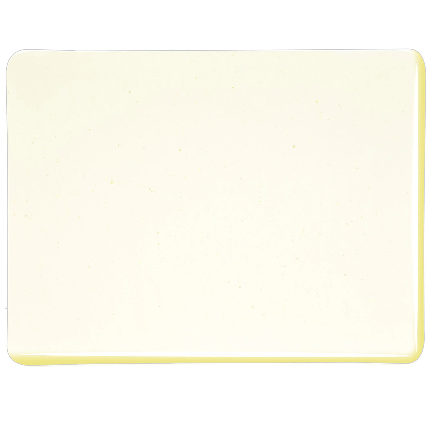 Bullseye COE90 Fusing Glass 001920 Lemon Yellow Tint Handy Sheet