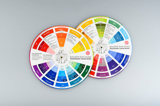 Bullseye Glass Colour Wheel